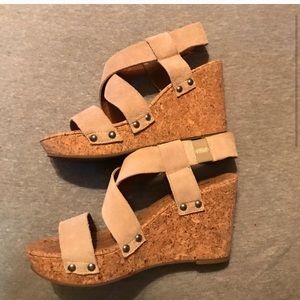 Lucky Brand Suede Wedges